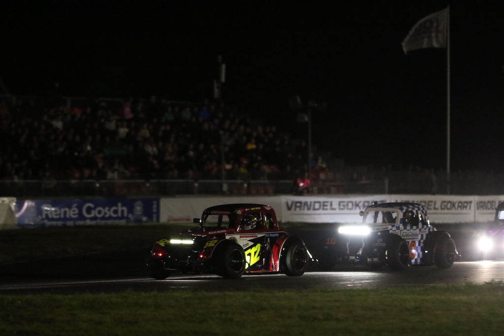 Kevin Verner tæt på det perfekte Night Race.
(Foto: Motorsporten.dk)